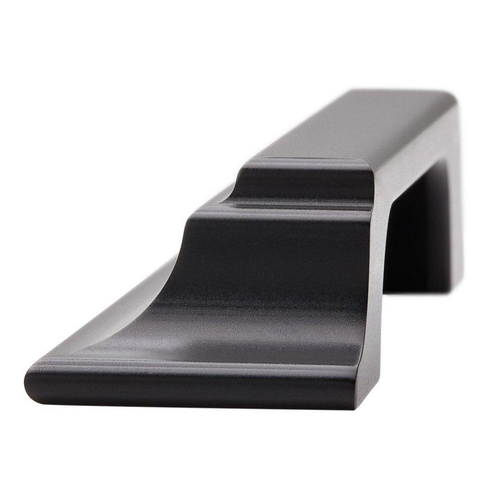 Signature Hardware Matte Black 5-1/16 in. Center-to-Center Cup Pull 