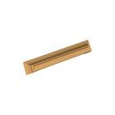 6-5/16 in. Center-to-Center Cup Pull in Brushed Gold