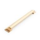 Signature Hardware Brushed Gold 6-5/16 in. Center-to-Center Cup Pull 