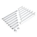 Signature Hardware Polished Chrome 6-5/16 in. Center-to-Center Cup Pull 