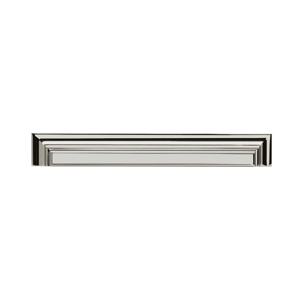 Signature Hardware Polished Nickel 6-5/16 in. Center-to-Center Cup Pull 