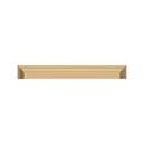 Signature Hardware Champagne Bronze 7-9/16 in. Center-to-Center Cup Pull 
