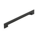Signature Hardware Matte Black 7-9/16 in. Center-to-Center Cup Pull 