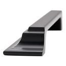 Signature Hardware Matte Black 8-13/16 in. Center-to-Center Cup Pull 