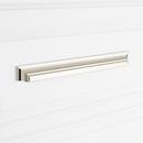 Signature Hardware Polished Nickel 8-13/16 in. Center-to-Center Cup Pull 
