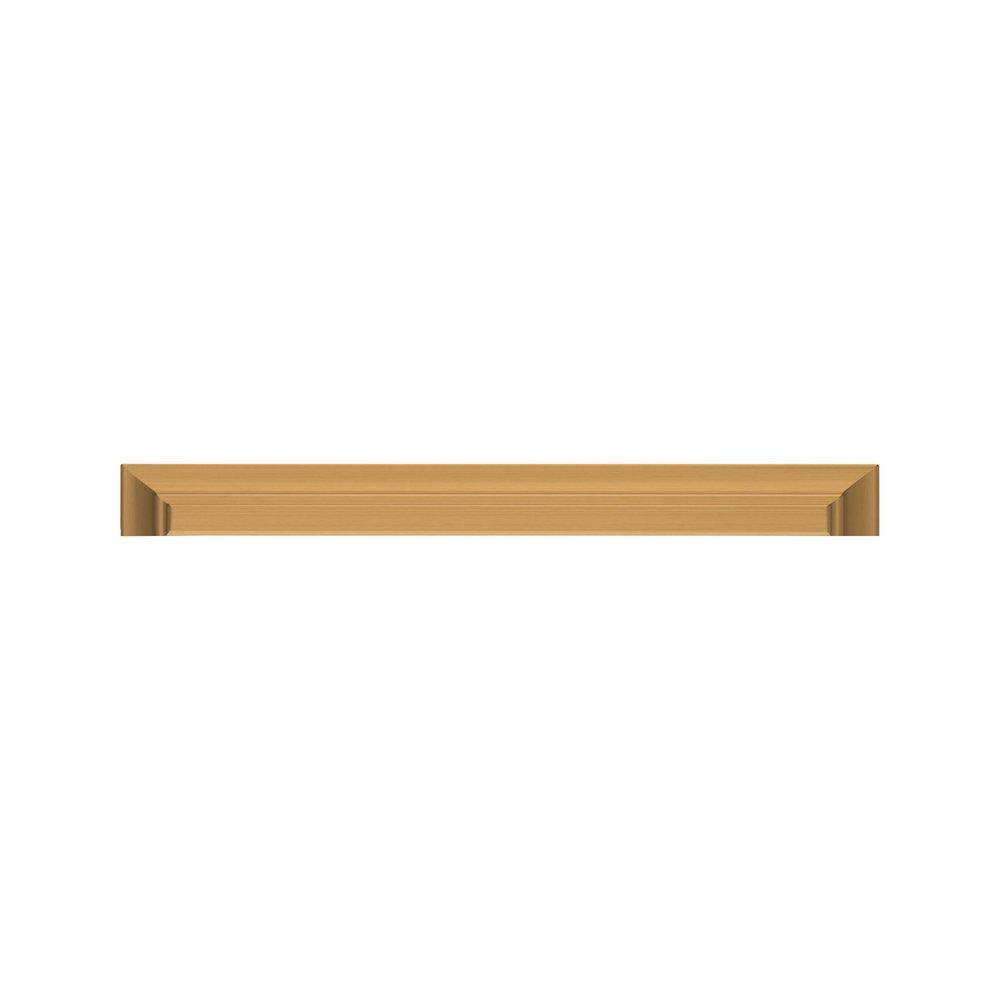 Signature Hardware Brushed Gold 10-1/16 in. Center-to-Center Cup Pull 