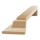 Signature Hardware Champagne Bronze 10-1/16 in. Center-to-Center Cup Pull 