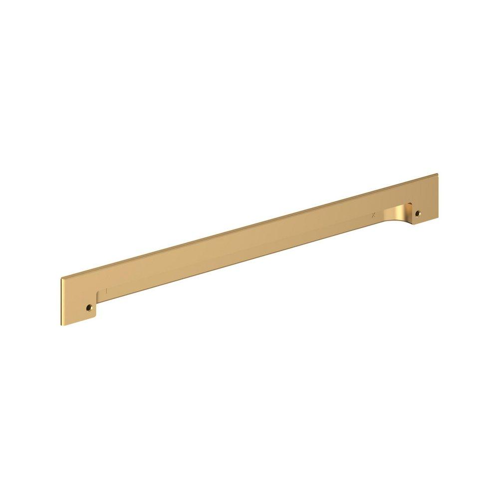 Signature Hardware Champagne Bronze 10-1/16 in. Center-to-Center Cup Pull 