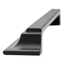 Signature Hardware Matte Black 10-1/16 in. Center-to-Center Cup Pull 