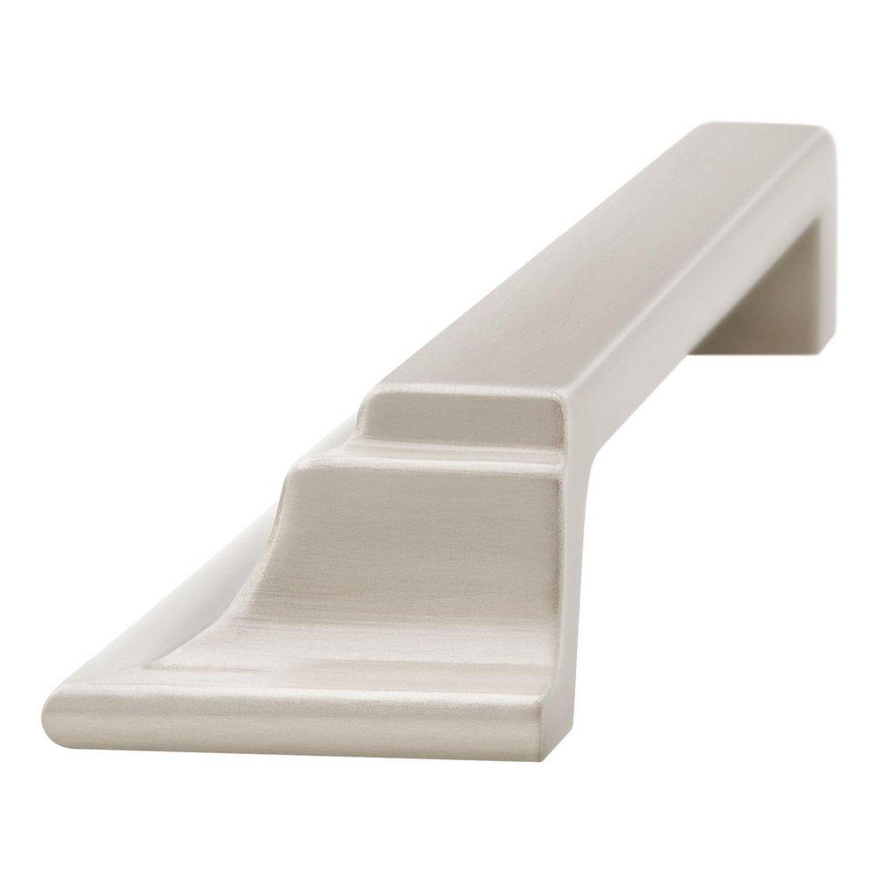 Signature Hardware Satin Nickel 10-1/16 in. Center-to-Center Cup Pull 