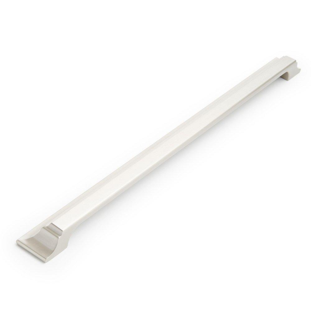 Signature Hardware Satin Nickel 10-1/16 in. Center-to-Center Cup Pull 