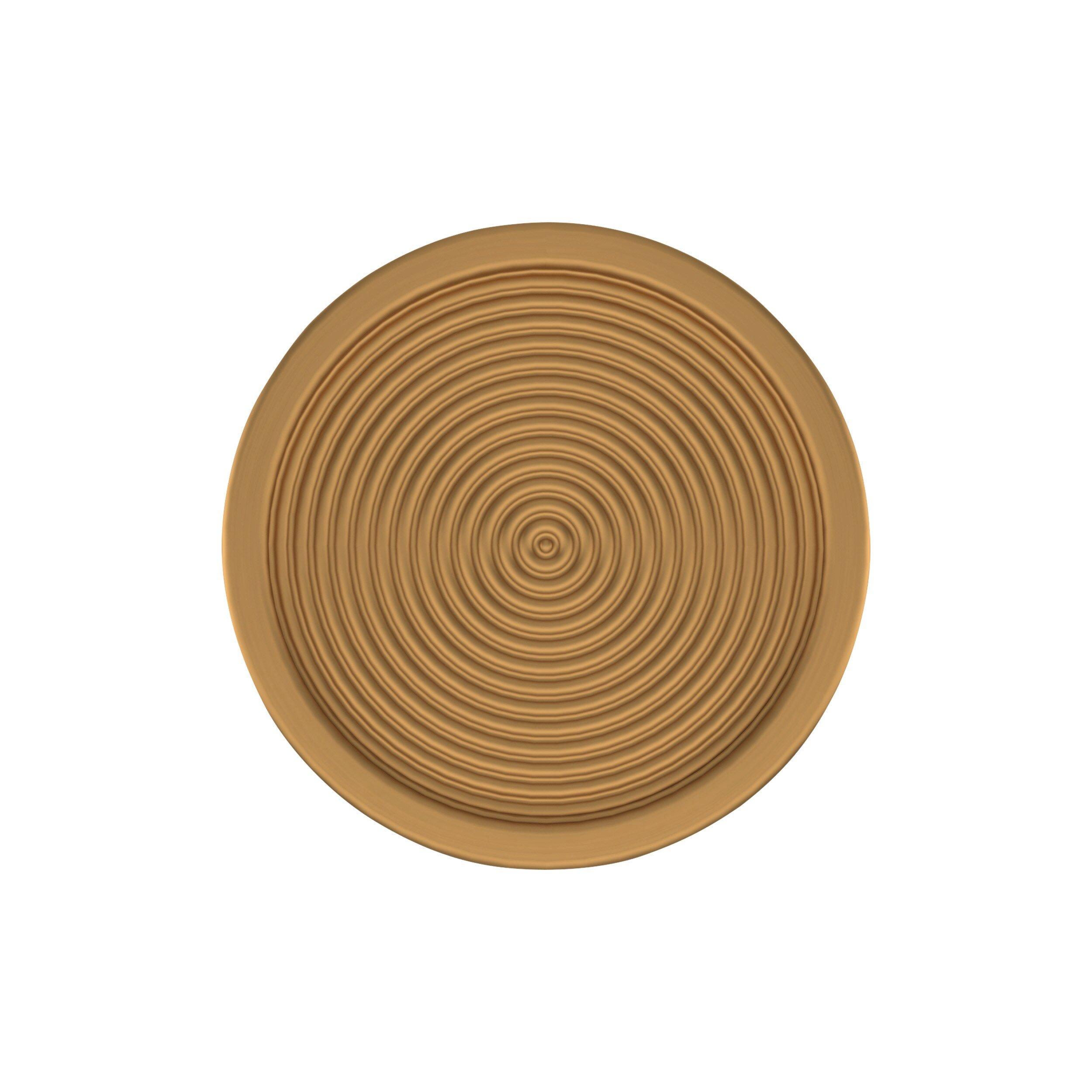 Signature Hardware Brushed Gold 1-1/4 in. Cabinet Knob 