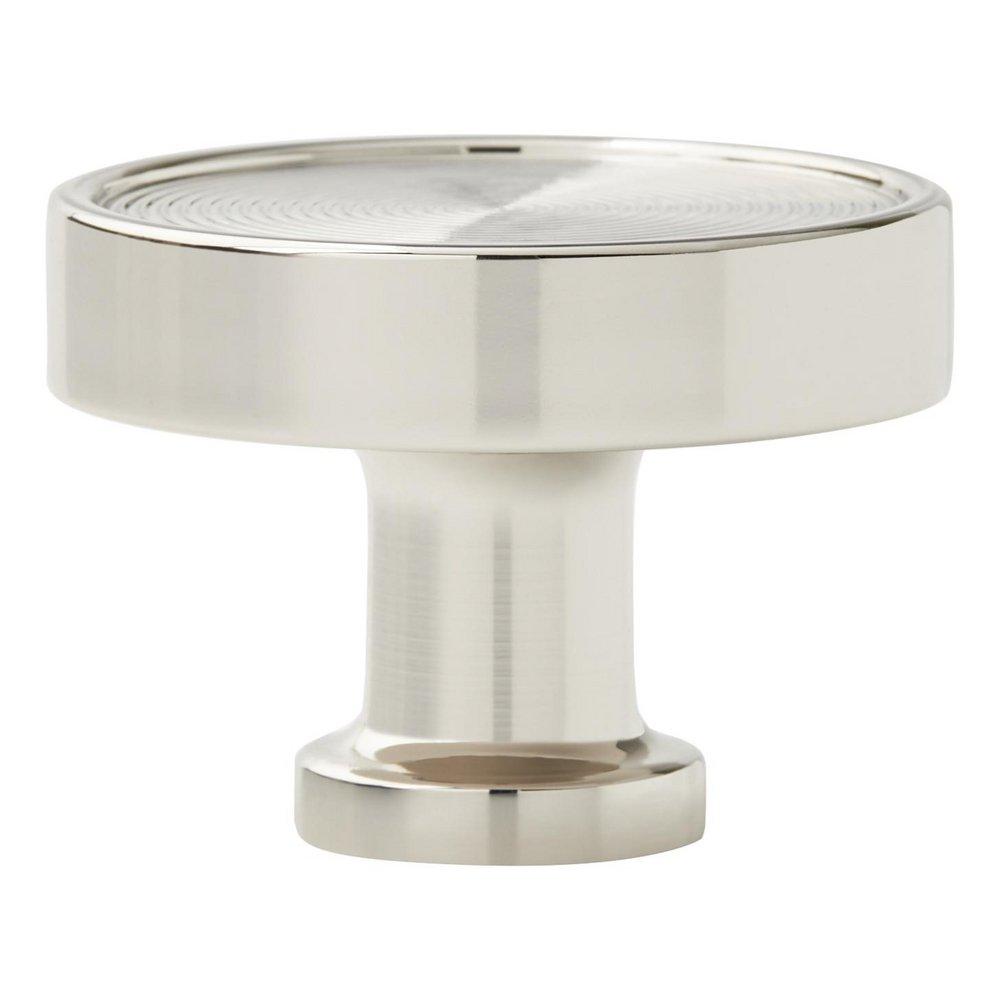 Signature Hardware Polished Nickel 1-1/4 in. Cabinet Knob 