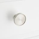 Signature Hardware Satin Nickel 1-1/4 in. Cabinet Knob 