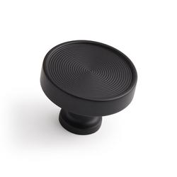 1-3/4 in. Cabinet Knob in Matte Black