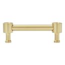 Signature Hardware Golden Champagne 3 in. Center-to-Center Cabinet Pull 