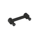 Signature Hardware Matte Black 3 in. Center-to-Center Cabinet Pull 