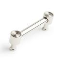 3 in. Center-to-Center Cabinet Pull in Polished Nickel