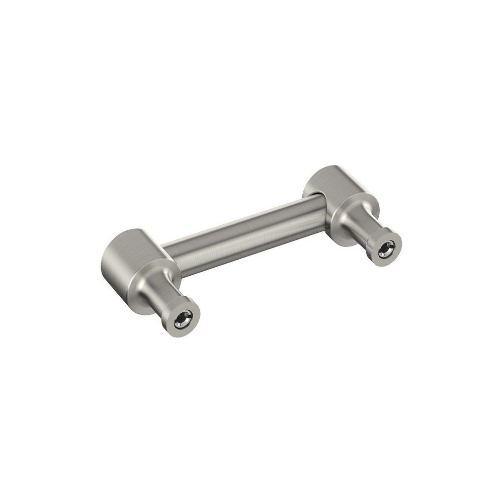 Signature Hardware Satin Nickel 3 in. Center-to-Center Cabinet Pull 