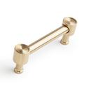 3-3/4 in. Center-to-Center Cabinet Pull in Champagne Bronze