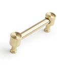 3-3/4 in. Center-to-Center Cabinet Pull in Golden Champagne