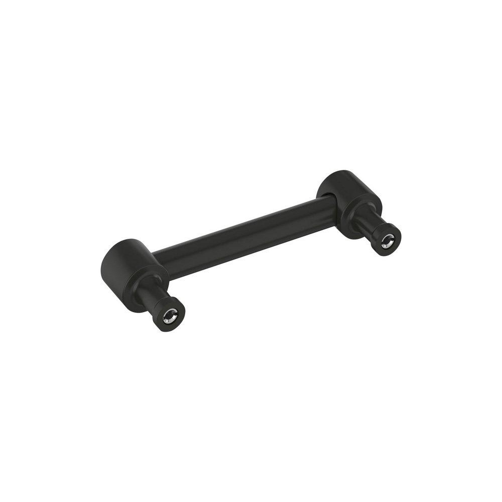 Signature Hardware Matte Black 3-3/4 in. Center-to-Center Cabinet Pull 