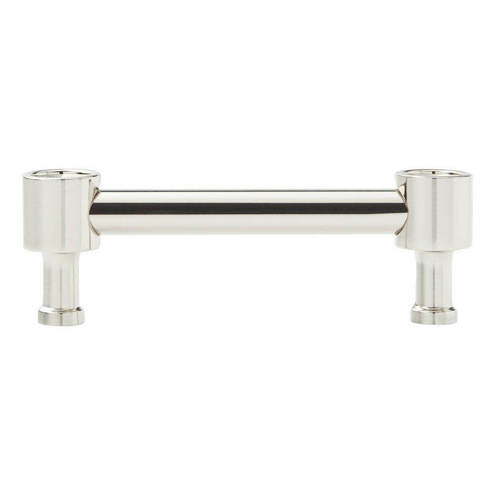 Signature Hardware Polished Nickel 3-3/4 in. Center-to-Center Cabinet Pull 