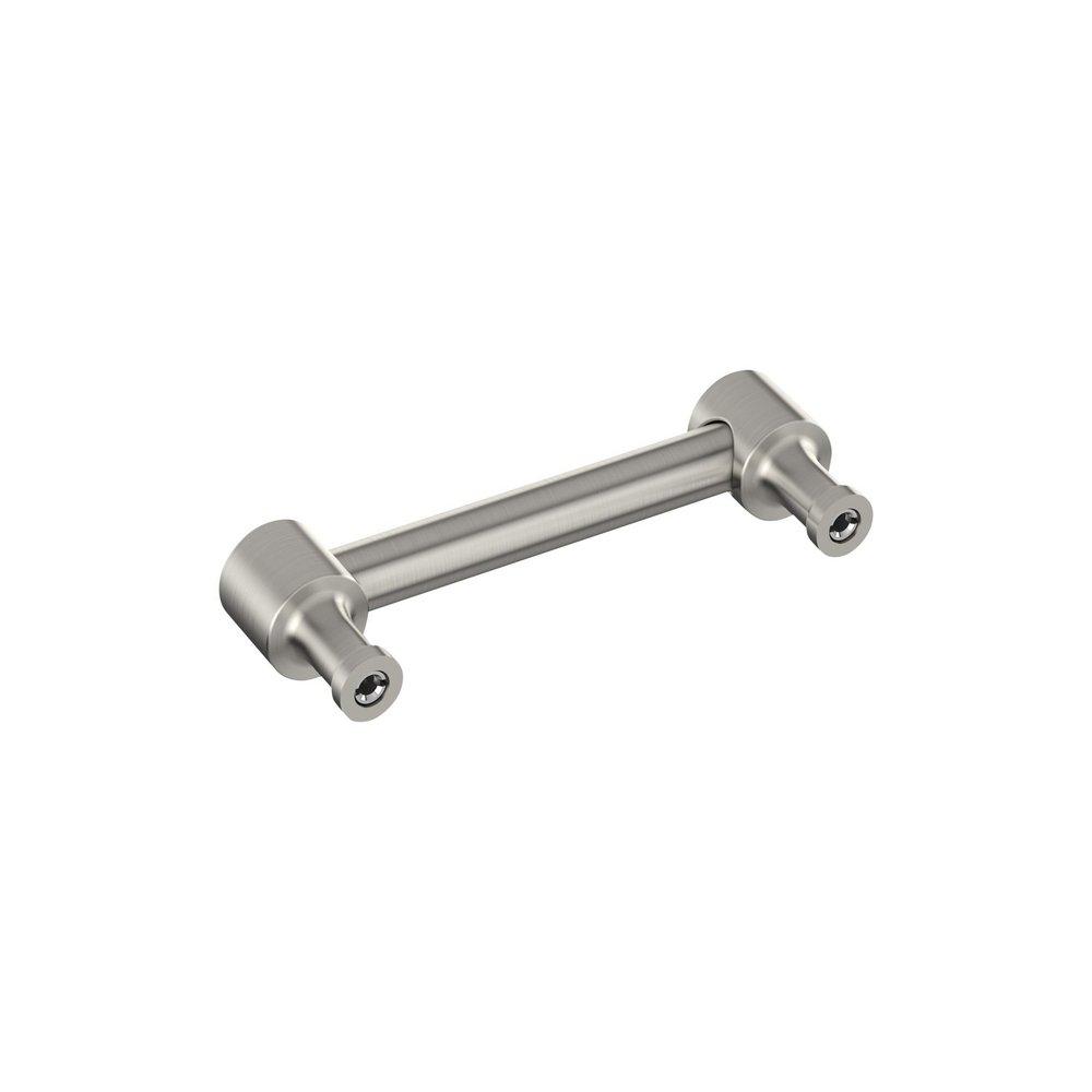 Signature Hardware Satin Nickel 3-3/4 in. Center-to-Center Cabinet Pull 