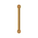 Signature Hardware Brushed Gold 5-1/16 in. Center-to-Center Cabinet Pull 