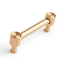 Signature Hardware Brushed Gold 5-1/16 in. Center-to-Center Cabinet Pull 