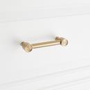 Signature Hardware Champagne Bronze 5-1/16 in. Center-to-Center Cabinet Pull 