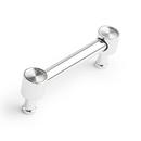 5-1/16 in. Center-to-Center Cabinet Pull in Polished Chrome