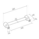 Cabinet Pull- 5-1/16"- CP 