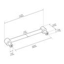 Cabinet Pull- 6-5/16"- CHB 