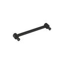 Signature Hardware Matte Black 6-5/16 in. Center-to-Center Cabinet Pull 
