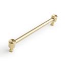 7-9/16 in. Center-to-Center Cabinet Pull in Golden Champagne