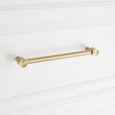 Signature Hardware Golden Champagne 7-9/16 in. Center-to-Center Cabinet Pull 