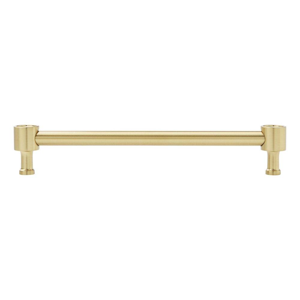 Signature Hardware Golden Champagne 7-9/16 in. Center-to-Center Cabinet Pull 