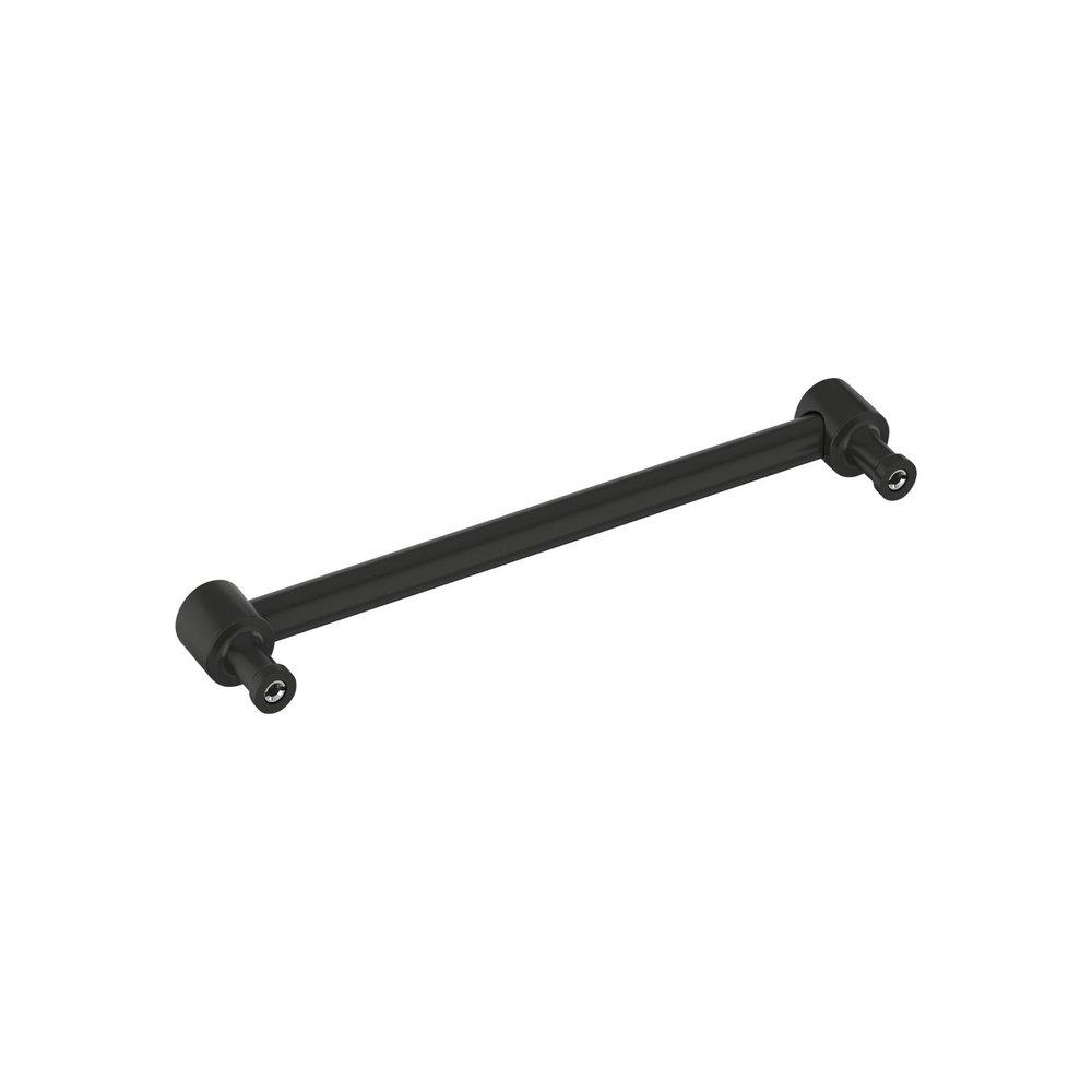 Signature Hardware Matte Black 7-9/16 in. Center-to-Center Cabinet Pull 