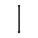 Signature Hardware Matte Black 7-9/16 in. Center-to-Center Cabinet Pull 