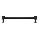 Signature Hardware Matte Black 7-9/16 in. Center-to-Center Cabinet Pull 
