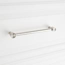 Signature Hardware Polished Nickel 7-9/16 in. Center-to-Center Cabinet Pull 