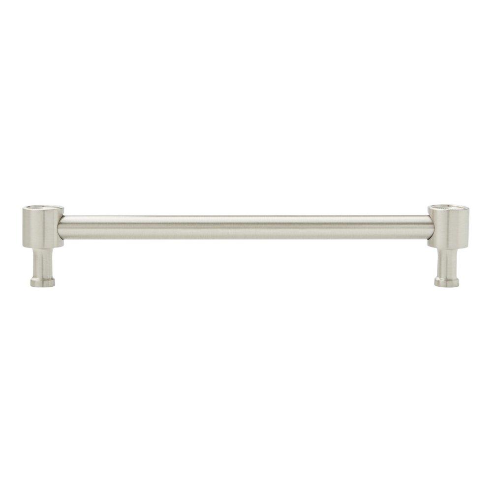 Signature Hardware Satin Nickel 7-9/16 in. Center-to-Center Cabinet Pull 