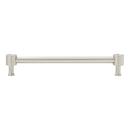 Signature Hardware Satin Nickel 7-9/16 in. Center-to-Center Cabinet Pull 