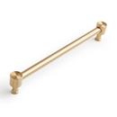 8-13/16 in. Center-to-Center Cabinet Pull in Brushed Gold