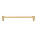 Signature Hardware Brushed Gold 8-13/16 in. Center-to-Center Cabinet Pull 