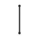 Signature Hardware Matte Black 8-13/16 in. Center-to-Center Cabinet Pull 