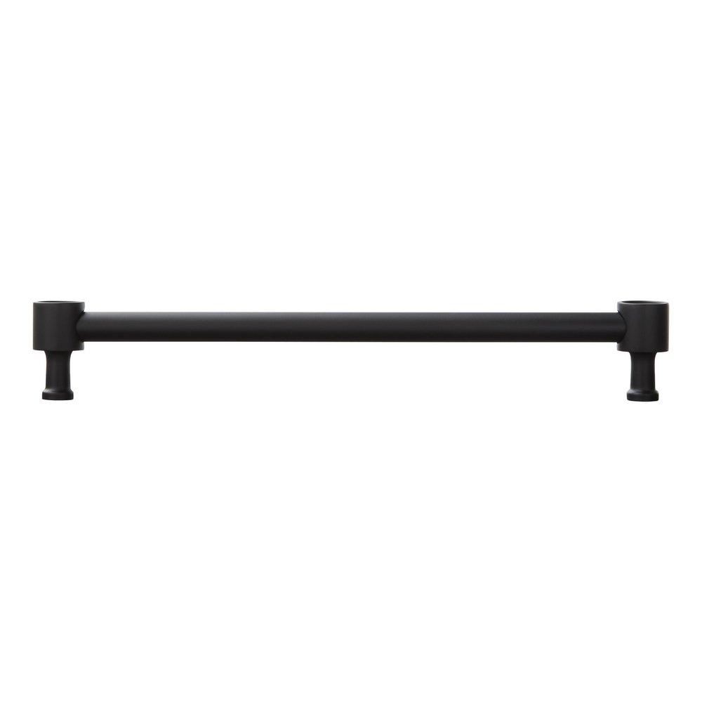 Signature Hardware Matte Black 8-13/16 in. Center-to-Center Cabinet Pull 