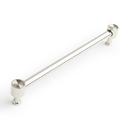 8-13/16 in. Center-to-Center Cabinet Pull in Polished Nickel