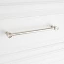 Signature Hardware Polished Nickel 8-13/16 in. Center-to-Center Cabinet Pull 